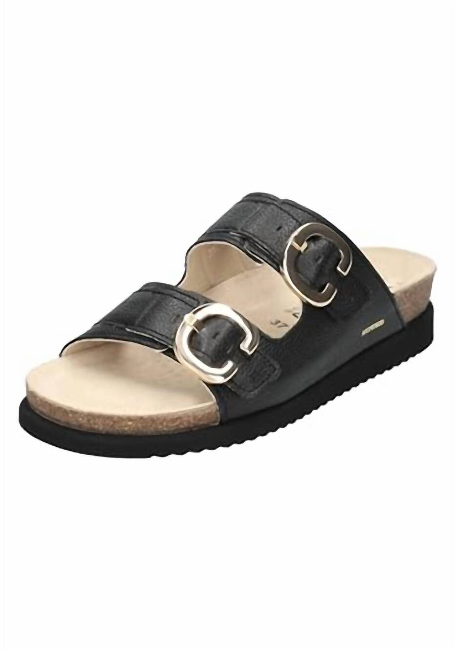 NEW MEPHISTO women's iara cork sandal in black